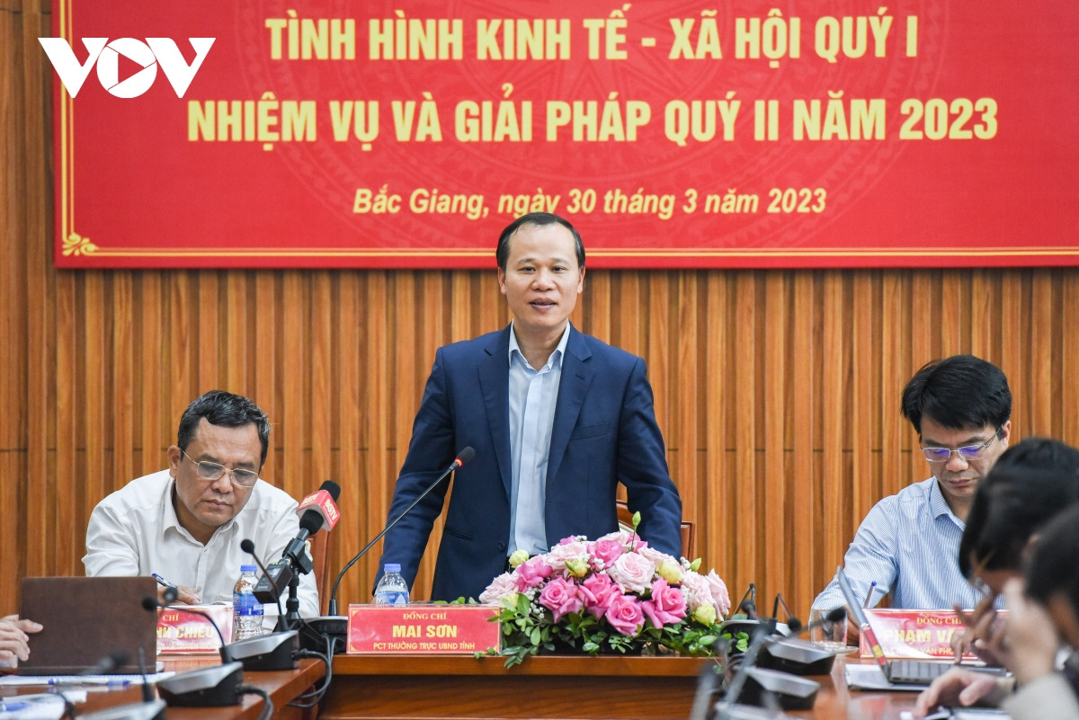 Kết quả kinh tế – xã hội tỉnh Bắc Giang quý I/2023