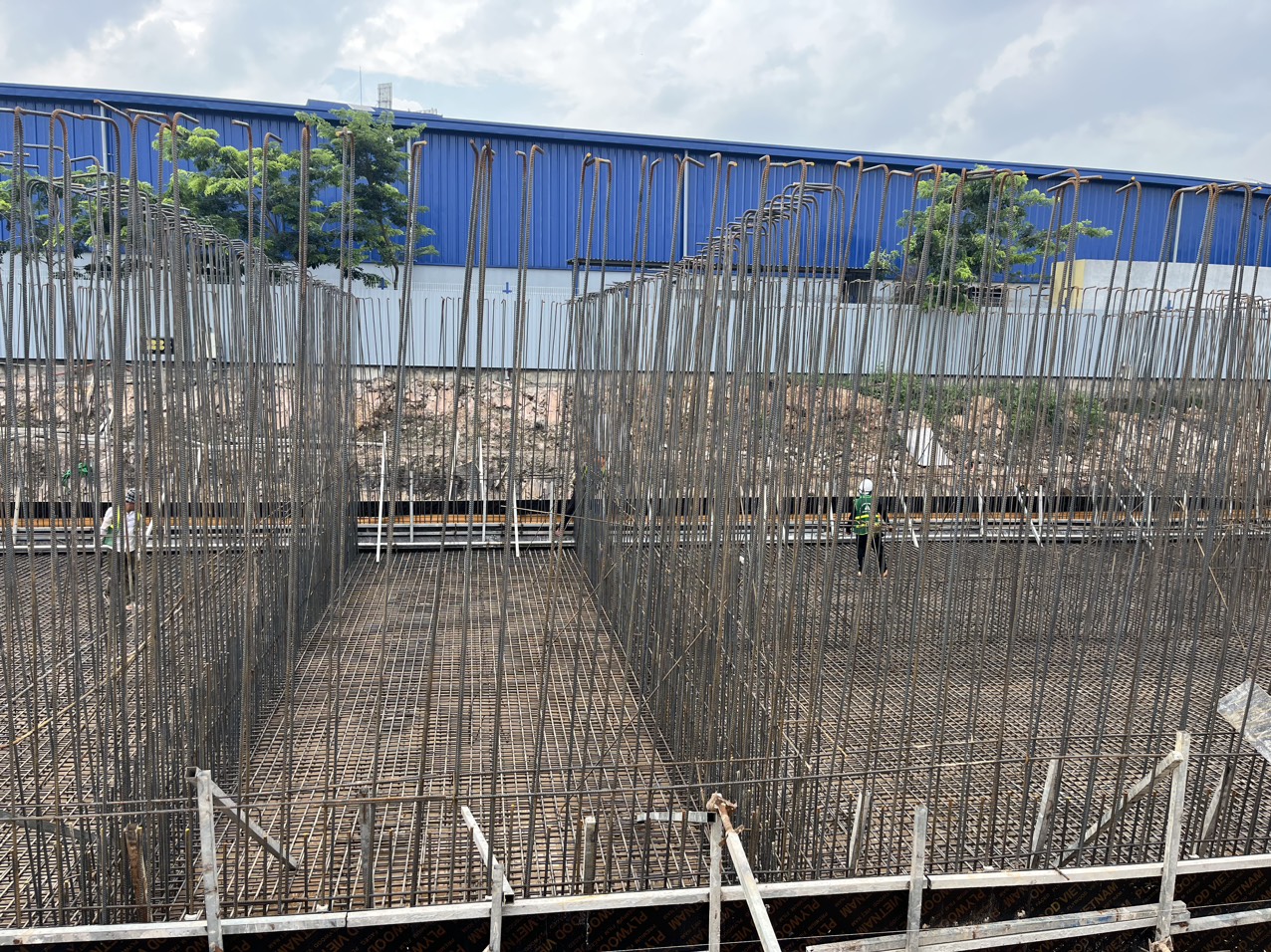 Cập nhật tiến độ thi công trạm xử lý nước thải tập trung CCN Đoan Bái đến ngày 15/06/2023