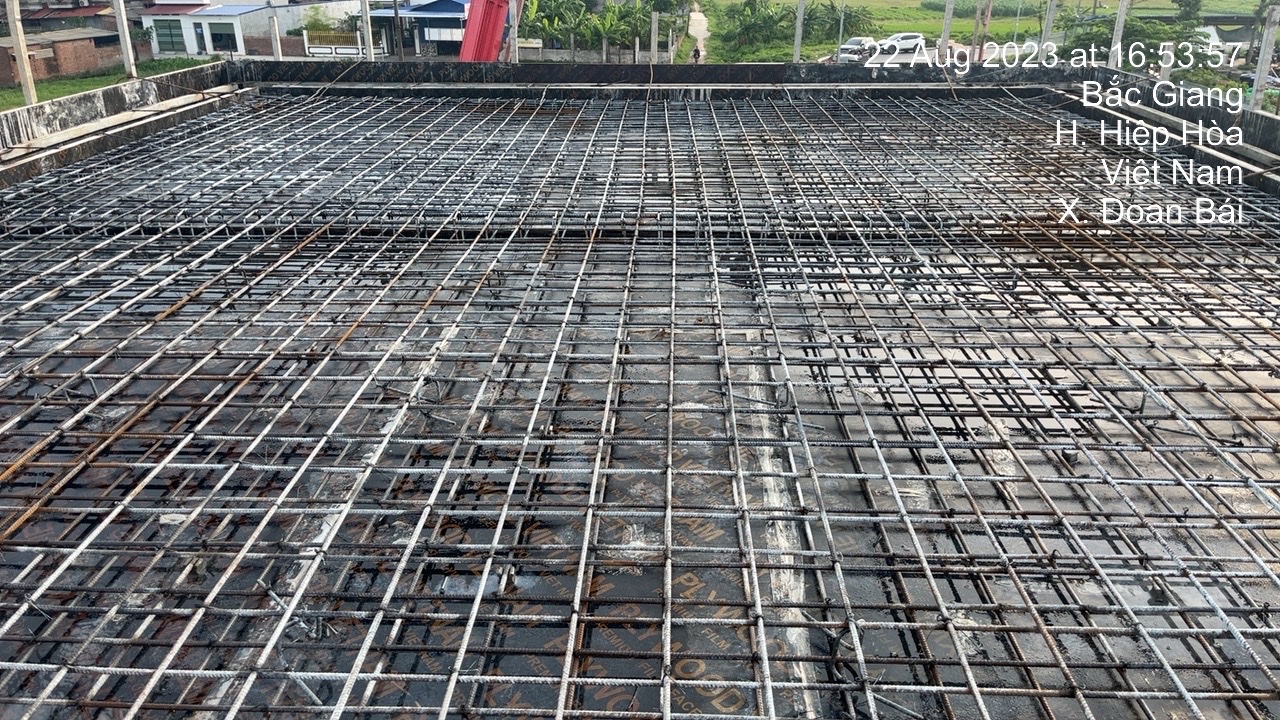 Cập nhật tiến độ xây dựng Trạm XLNT tập trung CCN Đoan Bái đến ngày 22/08/2023