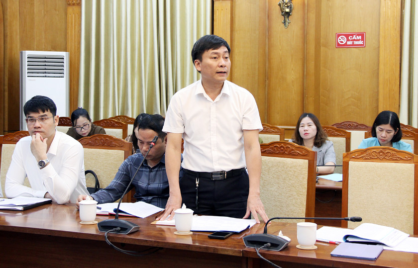 ASIC tham gia buổi làm việc kiểm điểm tiến độ thực hiện một số dự án ĐTXD và KDHT CCN trên địa bàn tỉnh