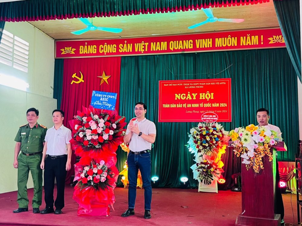 Công ty ASIC tham dự “Ngày hội toàn dân bảo vệ an ninh tổ quốc” năm 2024