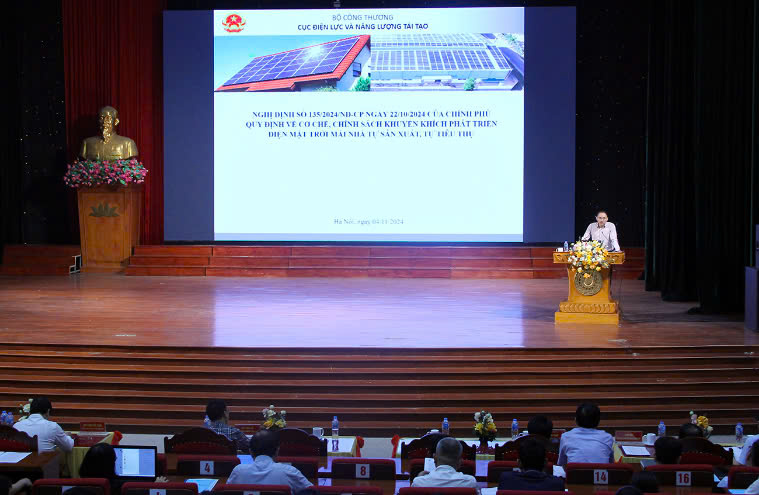 Bắc Giang phổ biến quy định cơ chế khuyến khích phát triển điện mặt trời