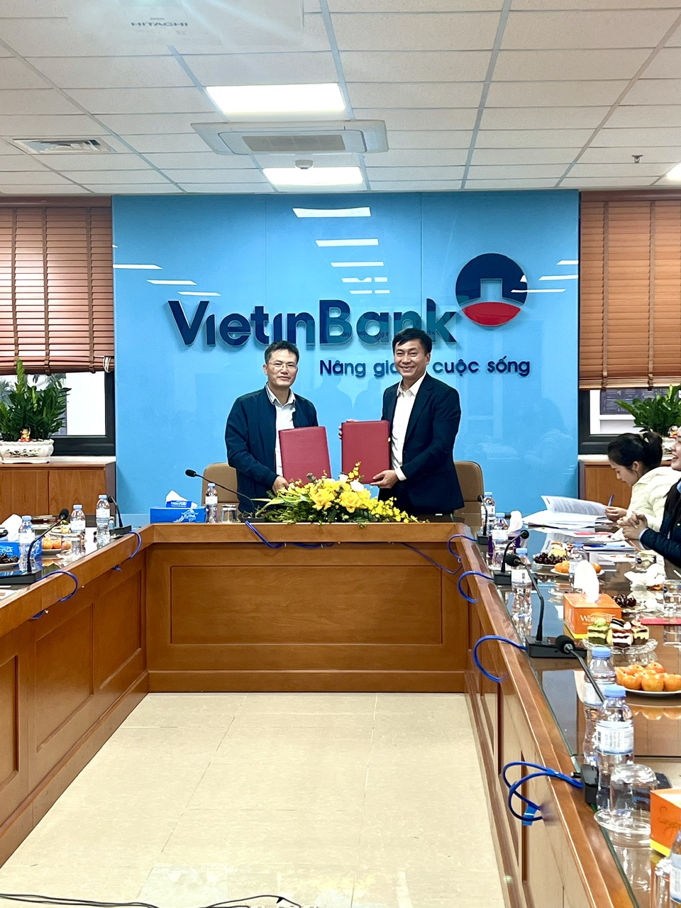 LỄ KÝ KẾT HỢP ĐỒNG TÍN DỤNG DỰ ÁN “CCN ĐOAN BÁI – LƯƠNG PHONG 1”