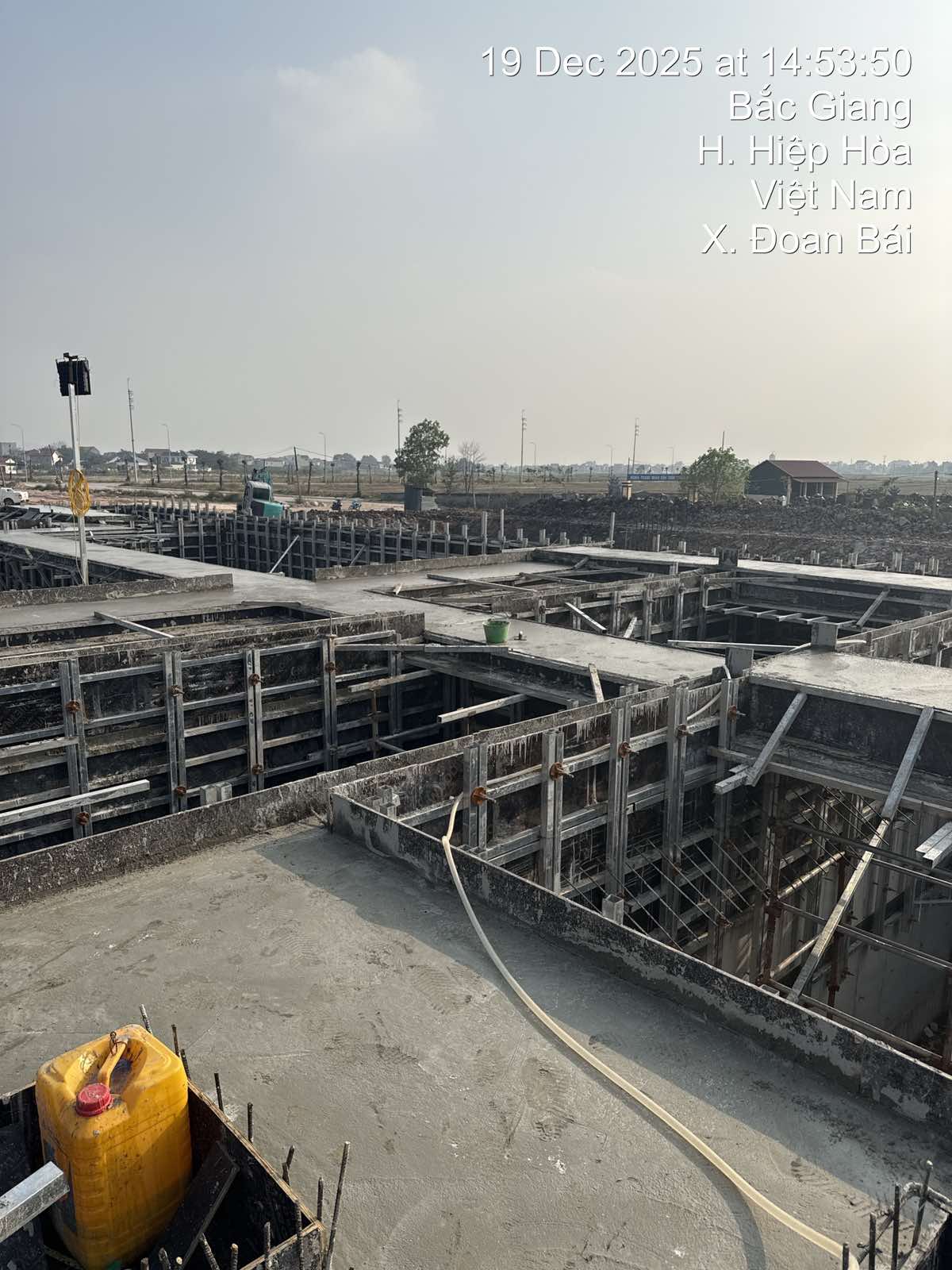 TIẾN ĐỘ THI CÔNG TRẠM XLNT CCN ĐOAN BÁI – LƯƠNG PHONG 1